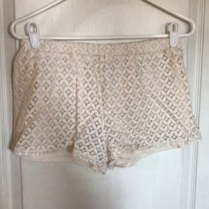 Aeropostale Crochet shorts